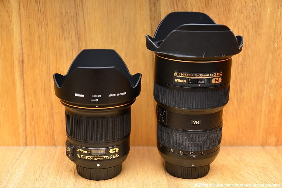 Nikon AF-S Nikkor 20mm f/1.8G開箱！【鳥先生】 – 鳥先生&鳥夫人